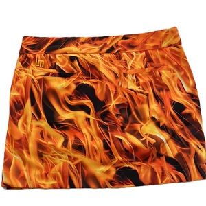 Loudmouth Fiery Orange Skirt